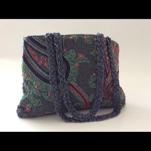 New beaded paisley purse